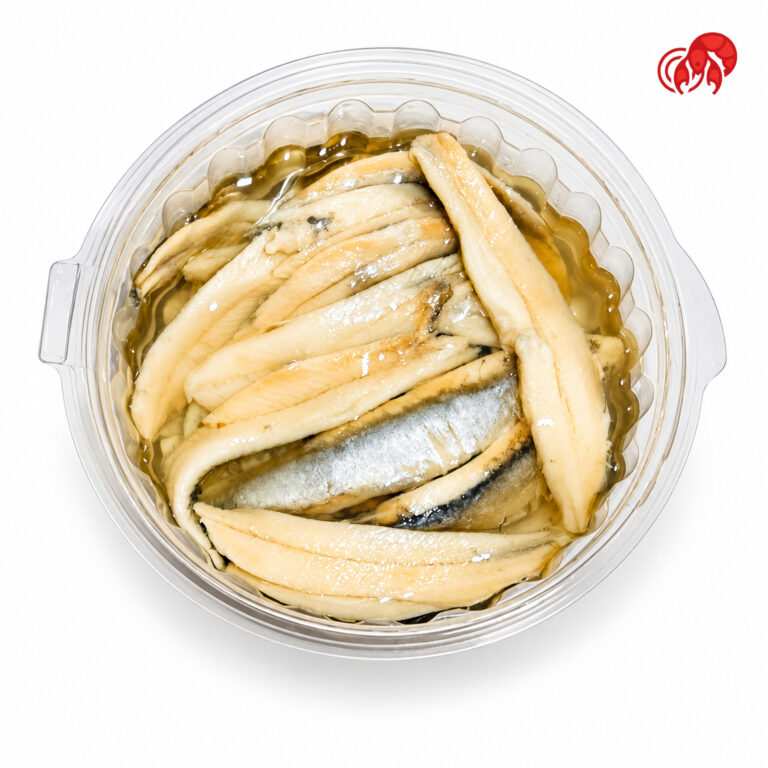 BOQUERONES CON PIMIENTA Y LAUREL X100GR